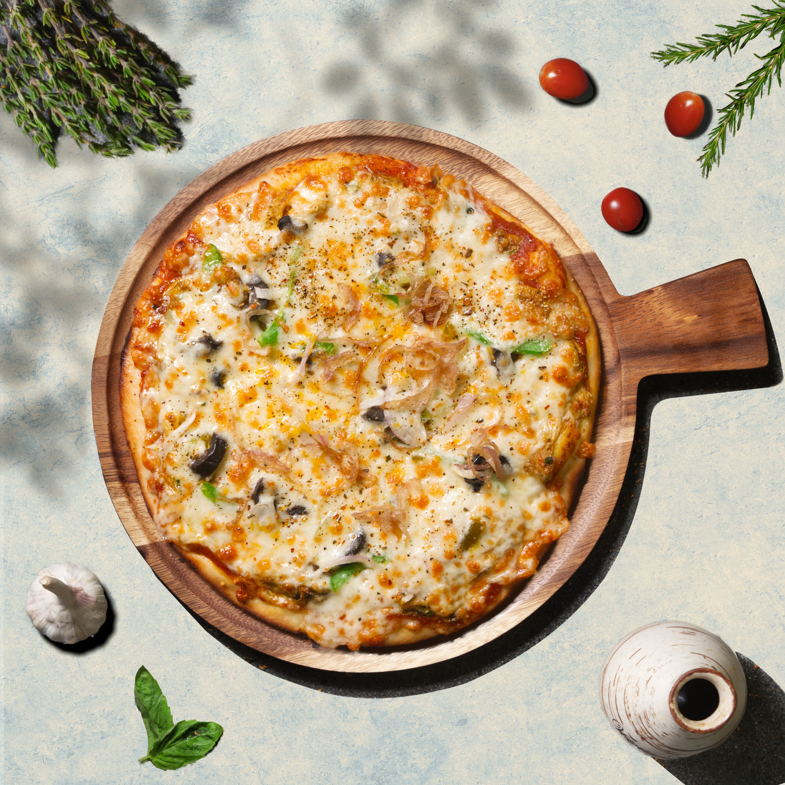 Chicken Tikka Pizza (8 Inch)